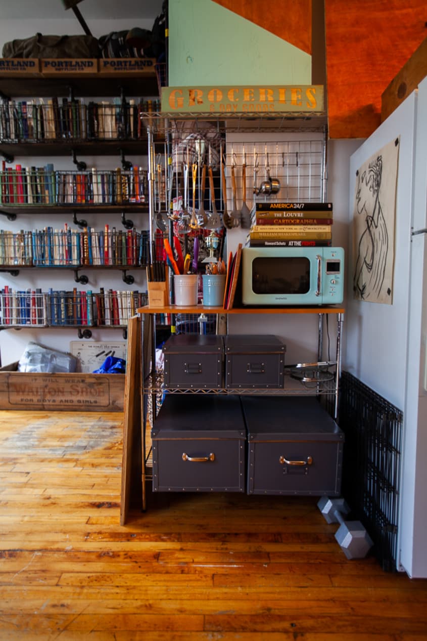 View of Warm Industrial Bushwick Brooklyn Custom Loft Photos | Apartment Therapy